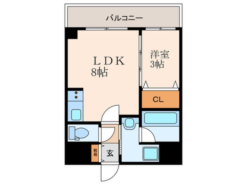 間取図 ピーノ京都西大路
