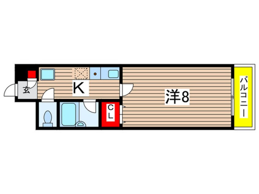 間取図 Ts　Club壱番館