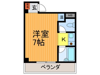 間取図 スカイマンション俊徳