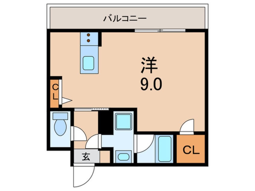 間取図 ALBA甲子園口