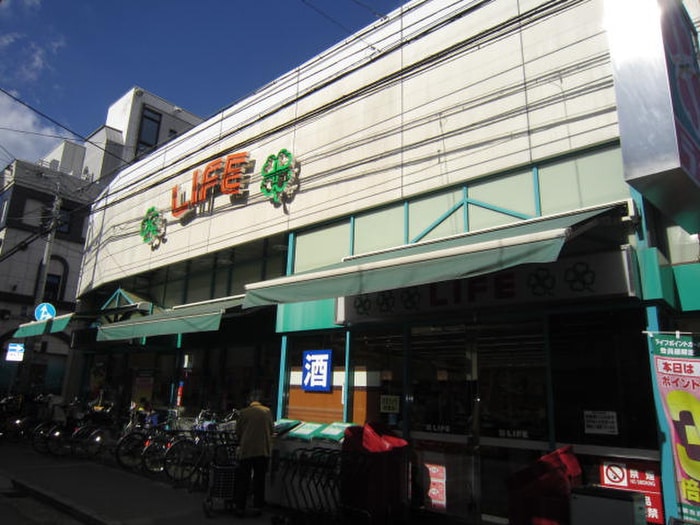 ライフ(スーパー)まで90m ALBA甲子園口