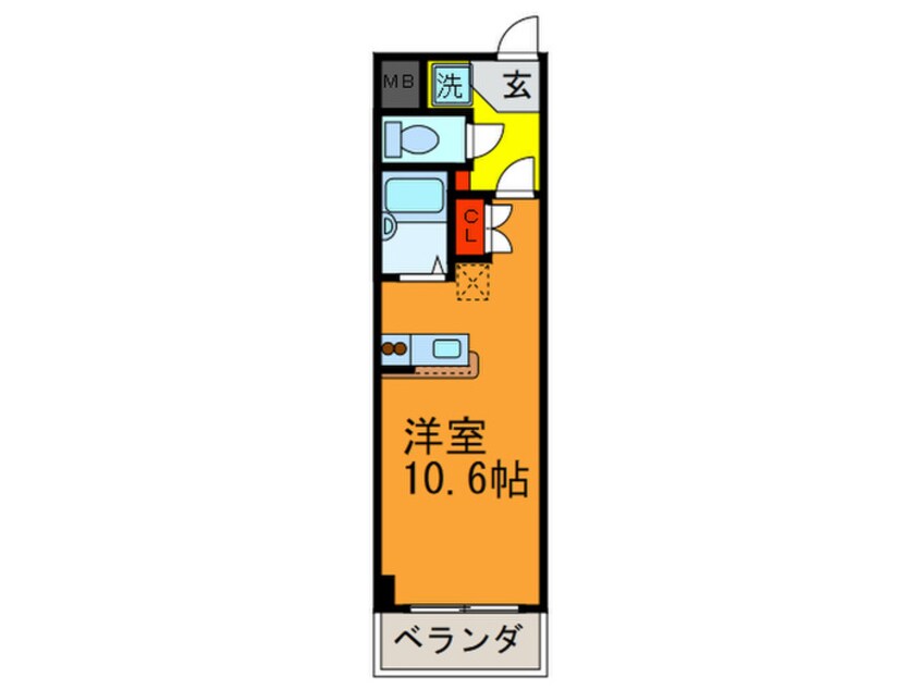 間取図 リュミエールイースト