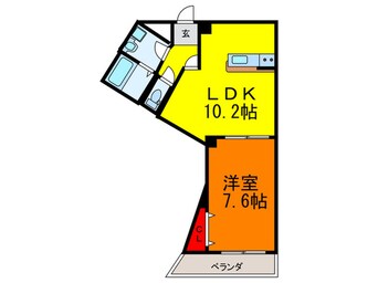 間取図 リュミエールイースト