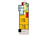 AELL　OSAKA　EAST(1502) 2Kの間取り