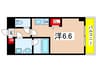 ＡＩＬＥ武庫之荘 1Rの間取り
