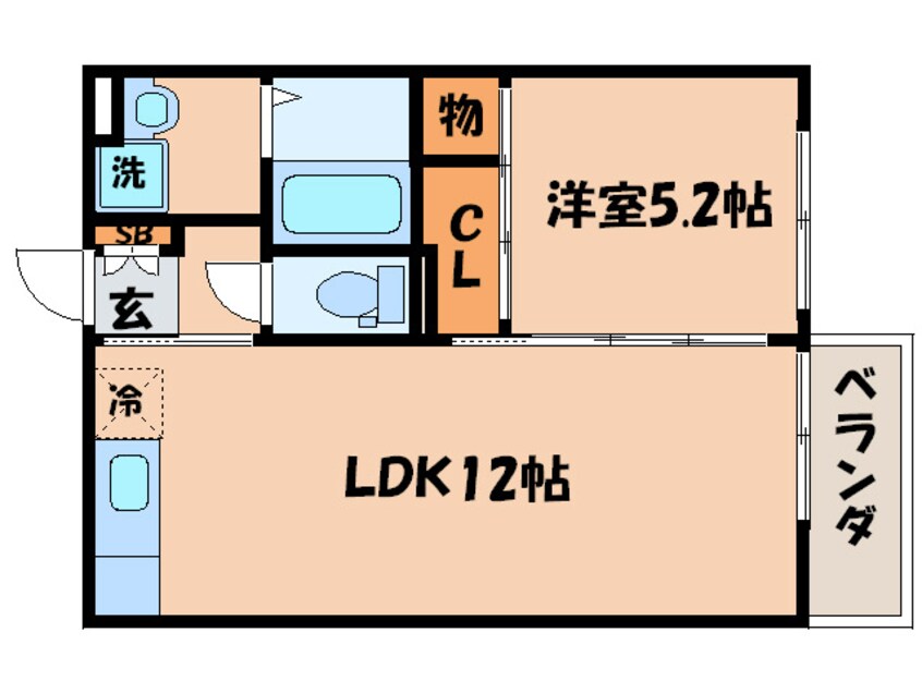 間取図 モナリエ音羽