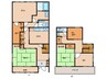 武庫之荘4丁目戸建 4DK+Sの間取り