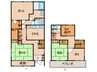 武庫之荘4丁目戸建 4DK+Sの間取り