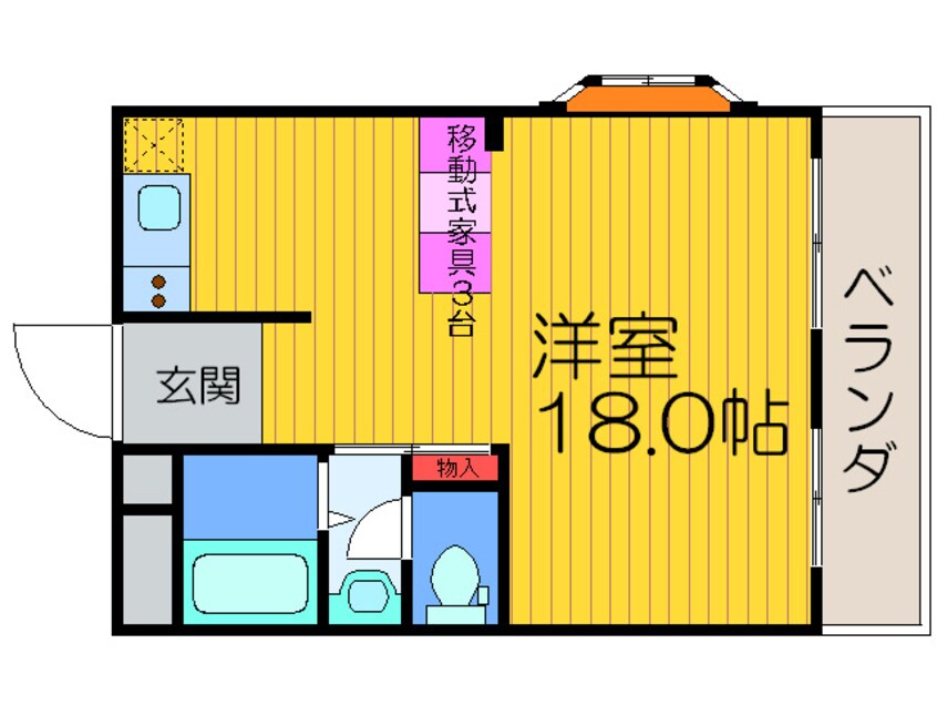 間取図 有馬パレス禁野