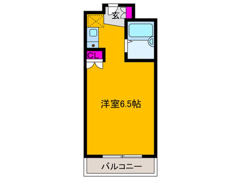 間取図 エルベコート泉大津