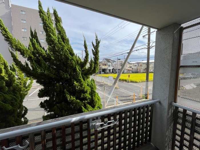 室内からの展望 エルベコート泉大津