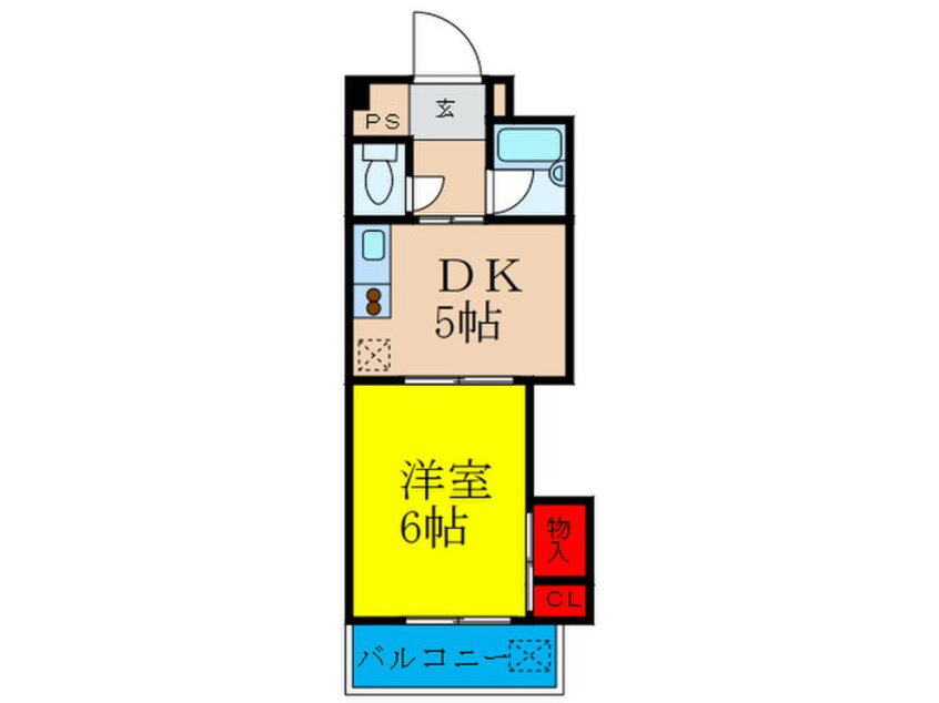 間取図 瑞光グランドハイツ北