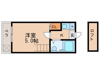 間取図 モナ十条