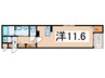 セラヴィ 1Rの間取り