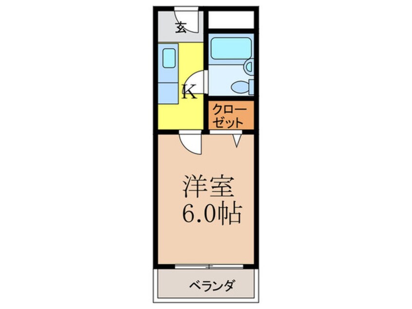 間取図 林泉第7ﾋﾞﾙ