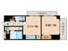 EP京都河原町通Ⅱﾚｼﾞﾃﾞﾝｼｬﾙ(409) 1DKの間取り