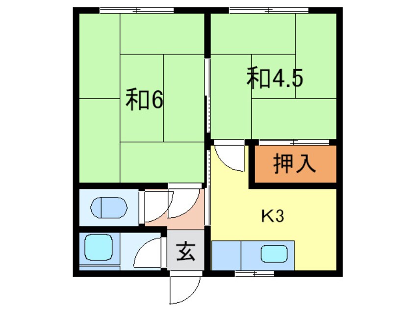 間取図 マンションオークラ