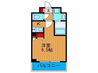 間取図 アクアプレイス梅田Ⅱ(401)