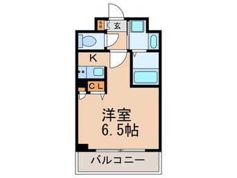 間取図 アクアプレイス梅田Ⅱ(401)