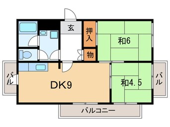 間取図 ヴィラ新多聞