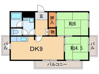 間取図 ヴィラ新多聞