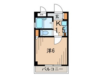 間取図 ハッピ－伊丹