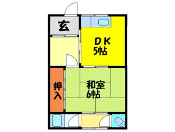 間取図 池尻ハイツ