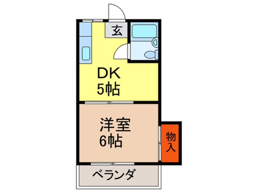間取図 レジェンド小阪
