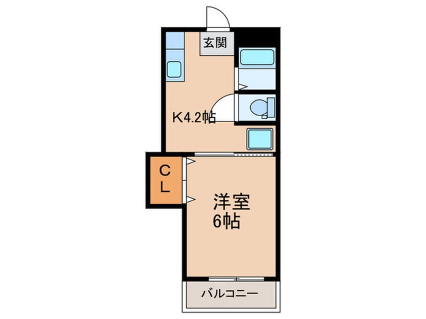 間取図 レジェンド小阪