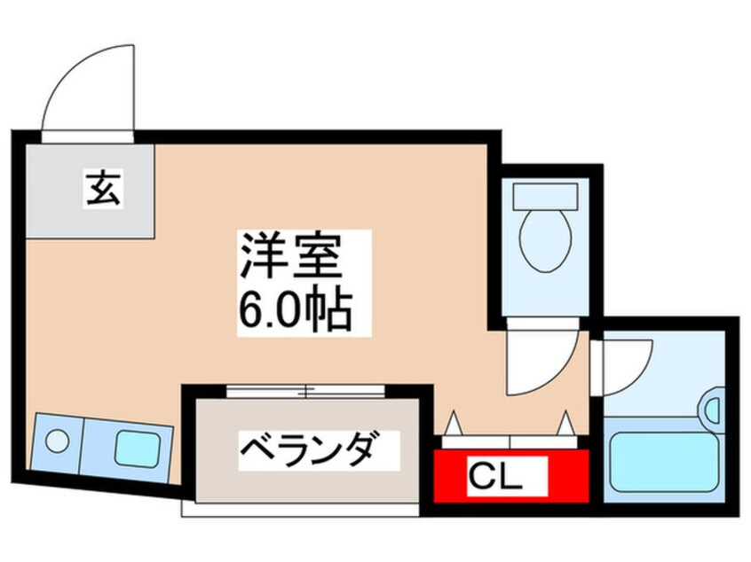 間取図 グランドールエノキ