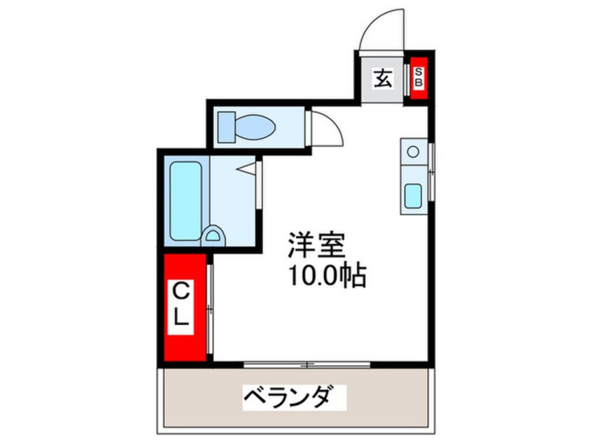 間取図 グランドールエノキ