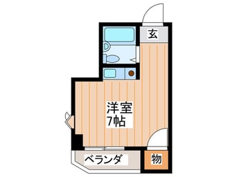 間取図 グリ－ンハイツ