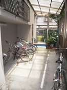 駐輪場 グリ－ンハイツ