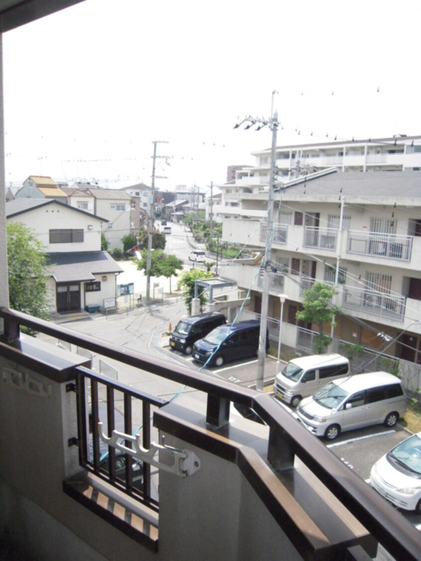 室内からの展望 グリ－ンハイツ
