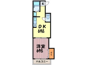 間取図 クレールいやま