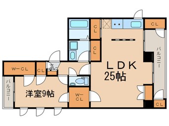 間取図 Ｉ－ａｒｔｅ七条大宮