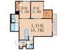 ShaMaison Grande Albero 2LDKの間取り