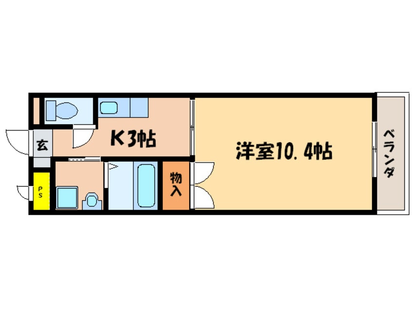 間取図 グランディア上桂