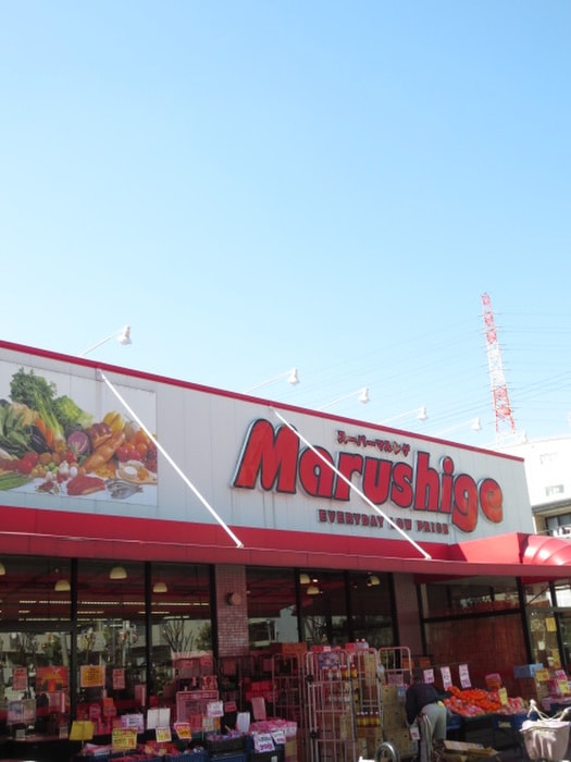 マルシゲ　島之内店(スーパー)まで662m Mark Villa 水走