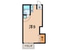 ノ－スハイツ 1Rの間取り