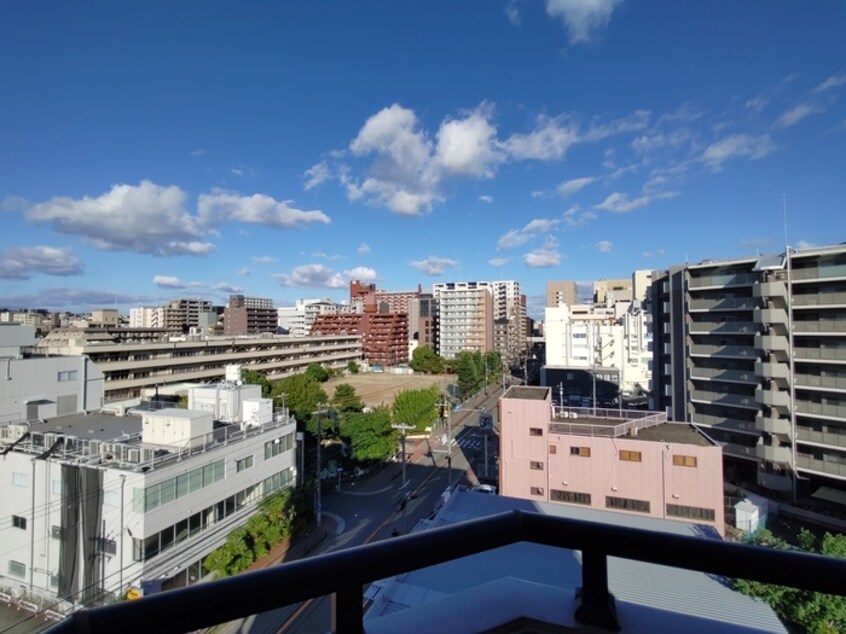 室内からの展望 マンション野口Ⅱ