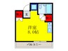 コ－ポ扇 1Rの間取り