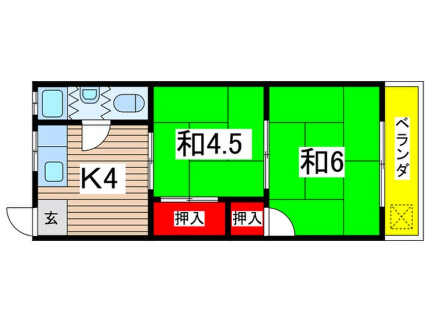 間取図 弥栄マンションⅠ