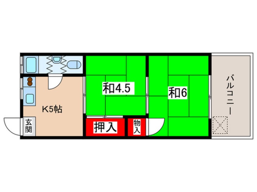 間取図 弥栄マンションⅠ