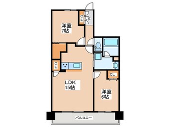 間取図 CITY　SPIRE難波グレイス