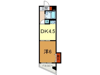 間取図 ベルズコ－ト塚本