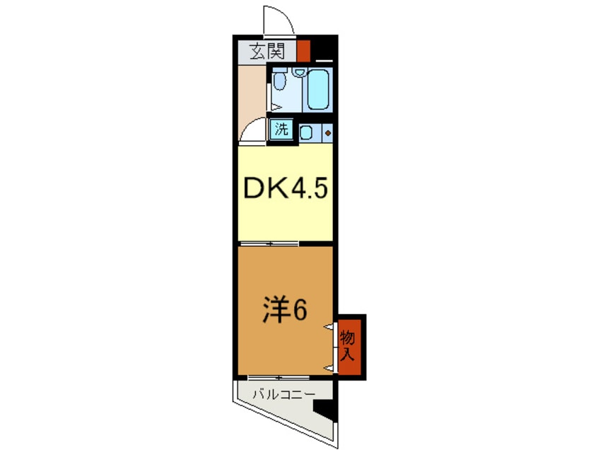 間取図 ベルズコ－ト塚本