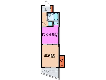 間取図 ベルズコ－ト塚本