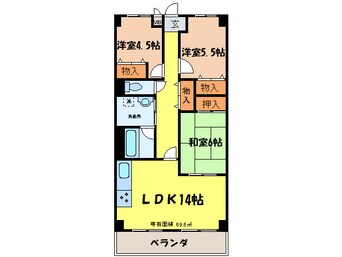 間取図 ノーブル豊中