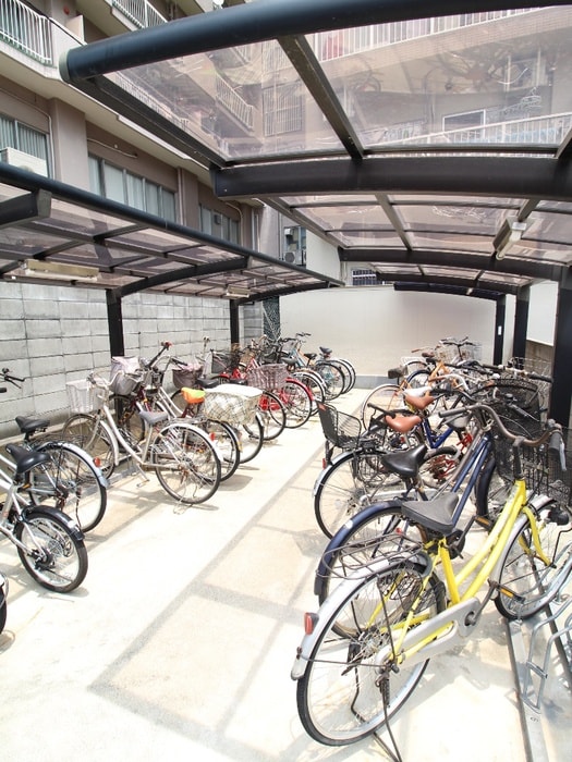 駐輪場 東三国グランドハイツ北